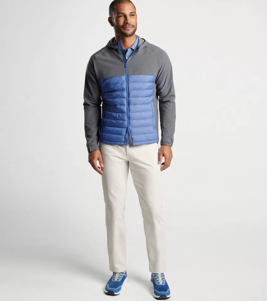 Peter Millar Jackets & Coats | Jackets^All Course Hybrid Hoodie AstralBlue