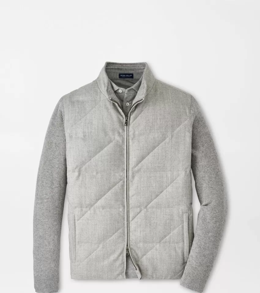 Peter Millar Jackets & Coats^Alpine Hybrid Cardigan BritishGrey