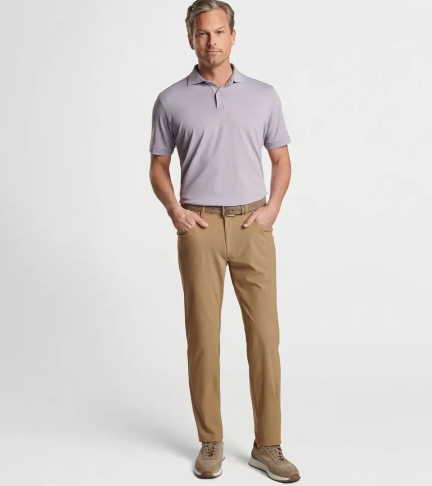 Peter Millar Polos | Polos^Ambrose Performance Jersey Polo BlueFrost