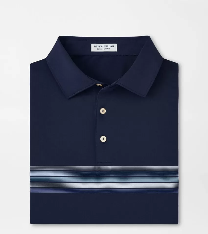 Peter Millar Polos | Polos^Archer Performance Jersey Polo Navy