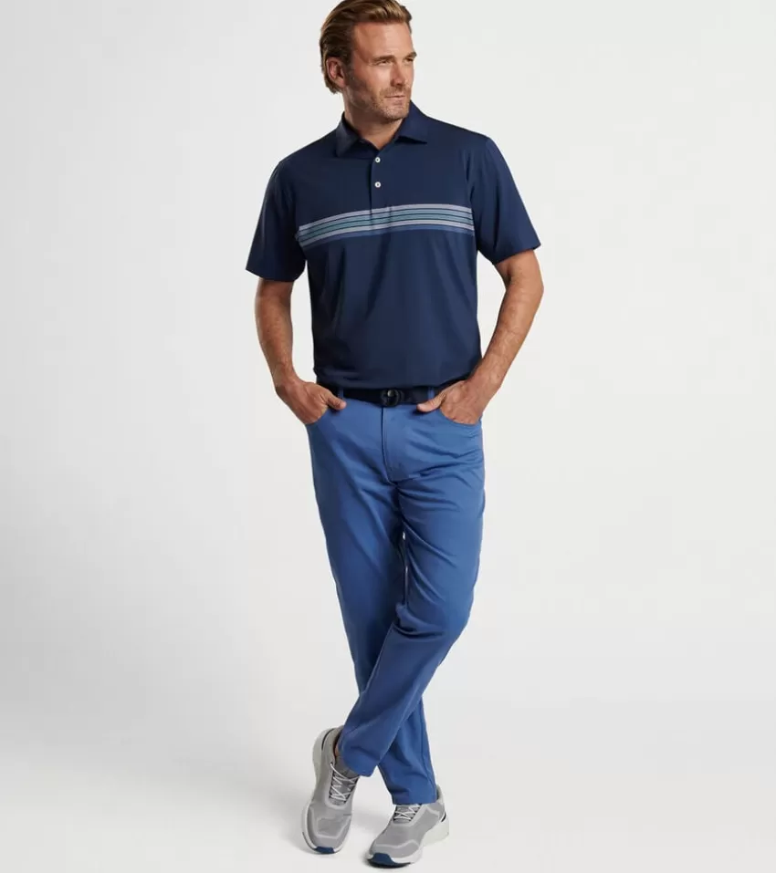 Peter Millar Polos | Polos^Archer Performance Jersey Polo Navy