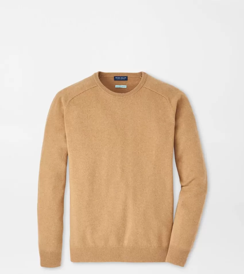 Peter Millar Sweaters^Artisan Crafted Cashmere Flex Crew BROOKBLUE