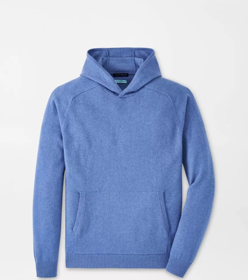 Peter Millar Sweaters | Hoodies^Artisan Crafted Cashmere Popover Hoodie BritishGrey