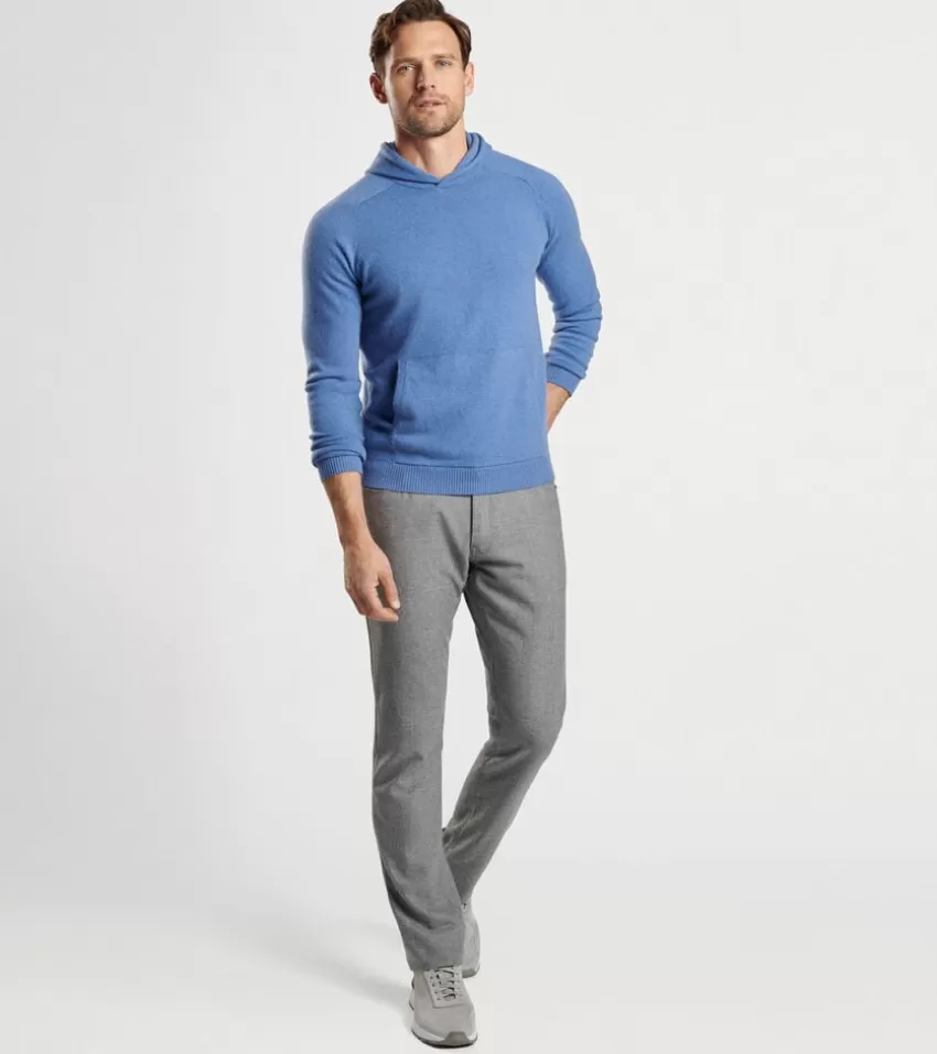 Peter Millar Sweaters | Hoodies^Artisan Crafted Cashmere Popover Hoodie BritishGrey