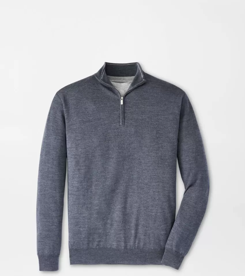 Peter Millar Sweaters | Pullovers^Autumn Crest Quarter-Zip Black