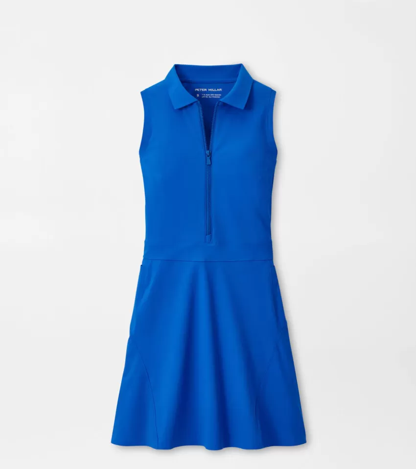 Peter Millar Skorts & Dresses | Women's Golf Bottoms^Bingham Sleeveless Sport Dress Sapphire