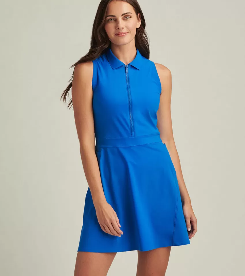 Peter Millar Skorts & Dresses | Women's Golf Bottoms^Bingham Sleeveless Sport Dress Sapphire