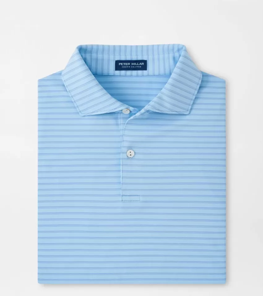 Peter Millar Polos | Polos^Bridge Performance Jersey Polo BlueFrost