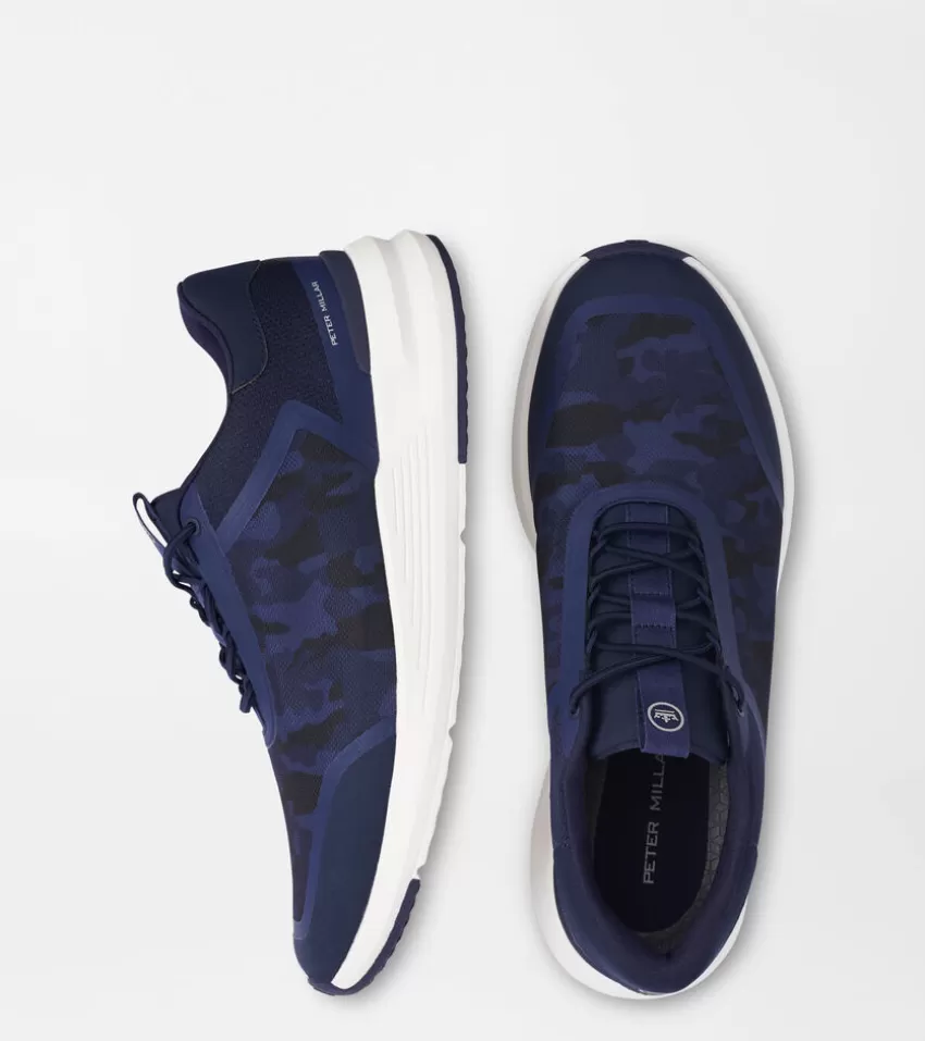 Peter Millar Sneakers^Camberfly Sneaker Printed Camo Navy