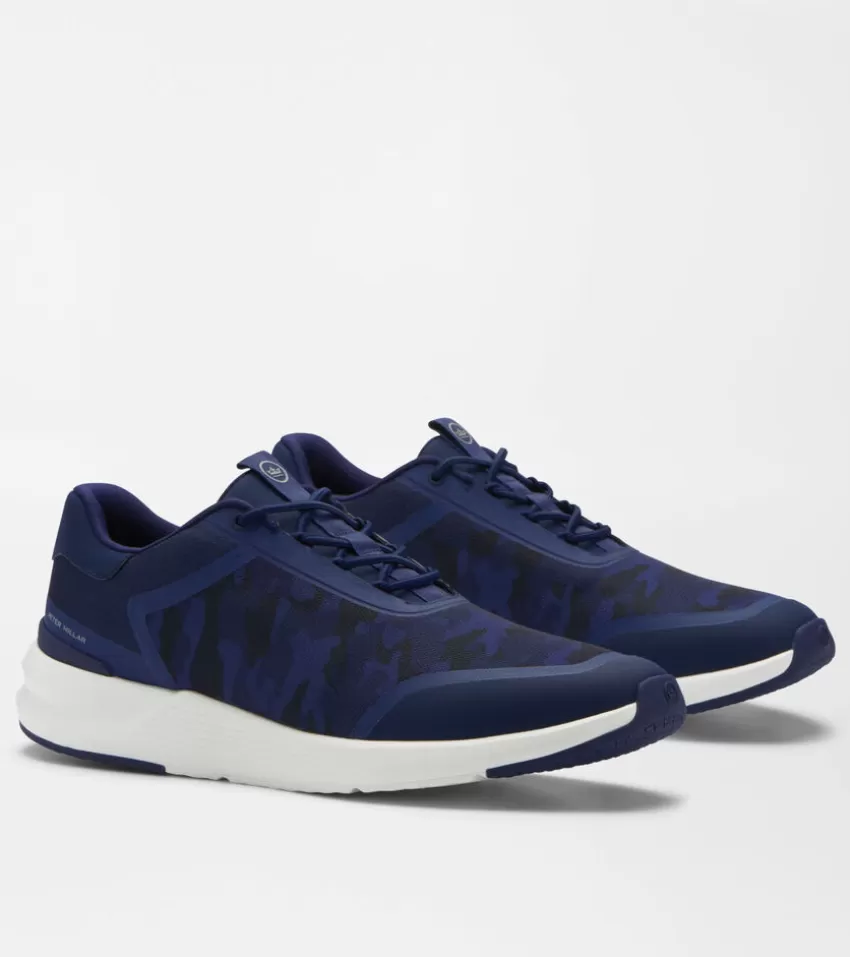 Peter Millar Sneakers^Camberfly Sneaker Printed Camo Navy