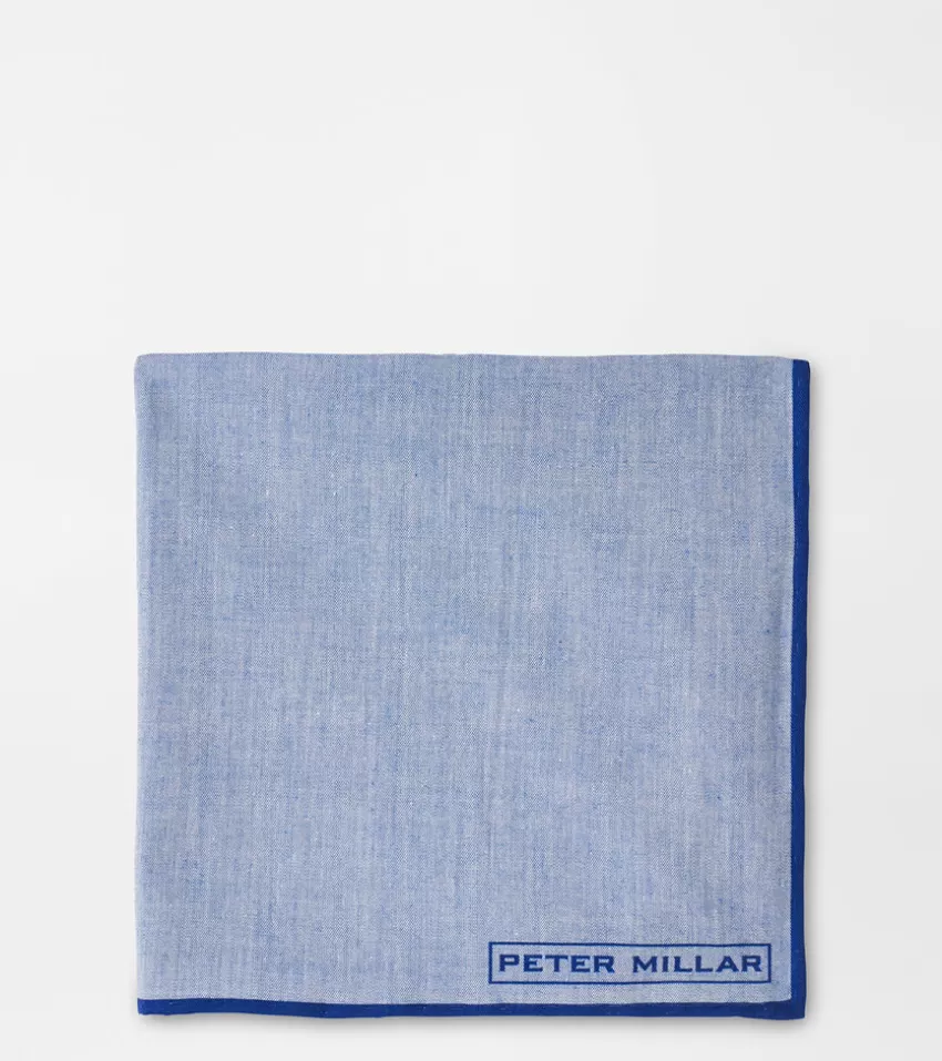 Peter Millar Pocket Squares^Pocket Square Chambray