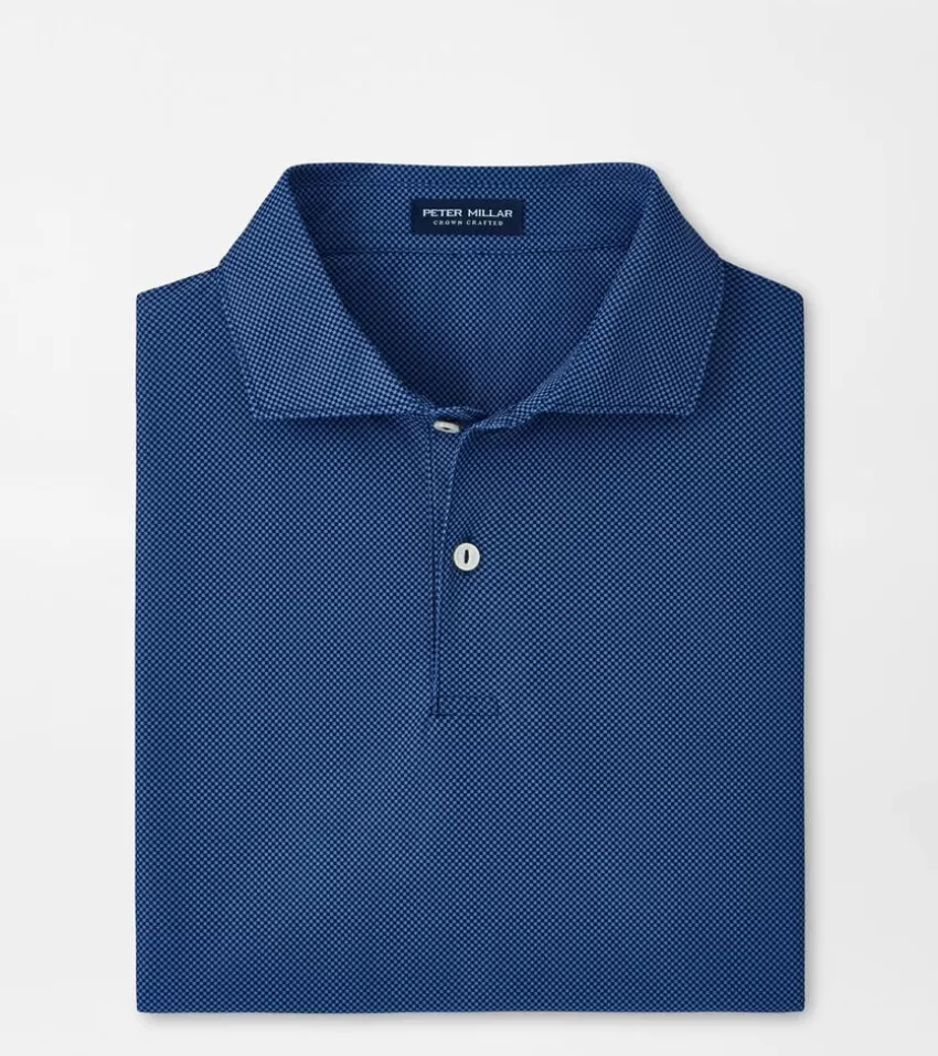 Peter Millar Polos | Polos^Checkers Performance Mesh Polo ELIXIR