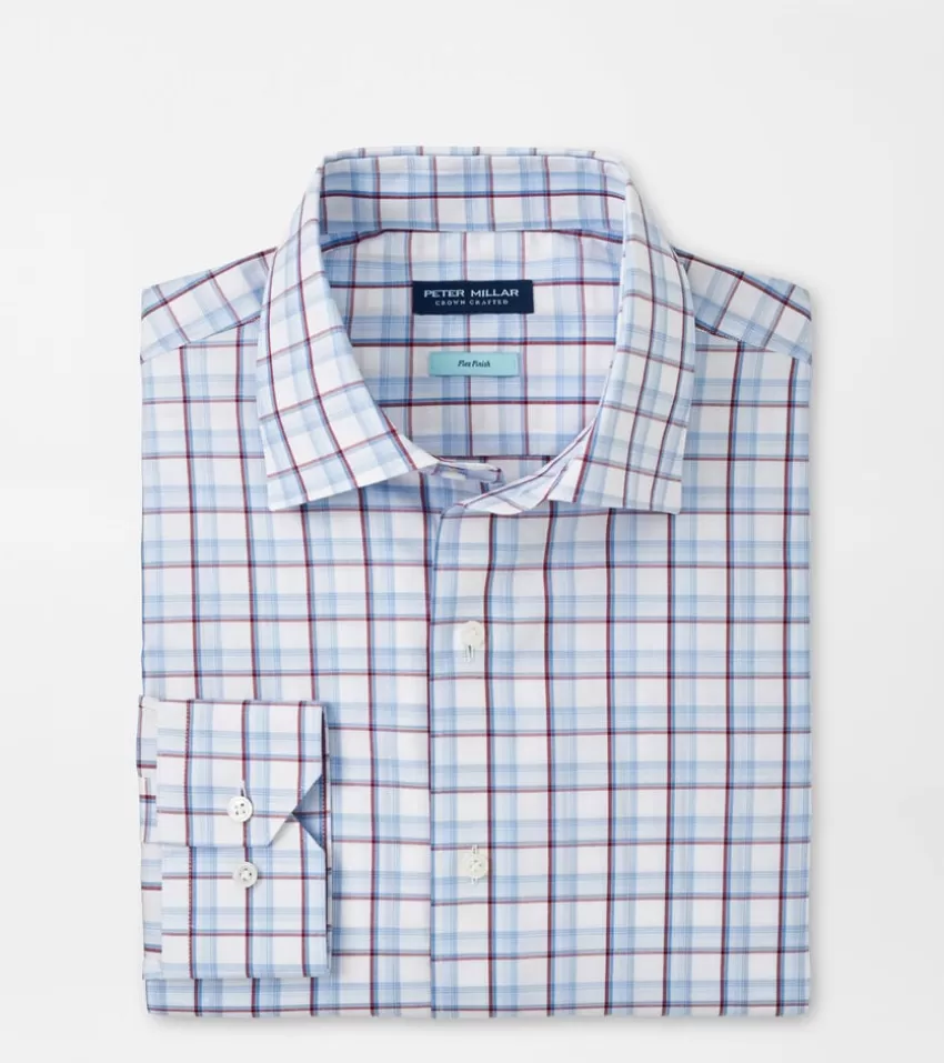 Peter Millar Sport Shirts^Chipping Cotton Sport Shirt White