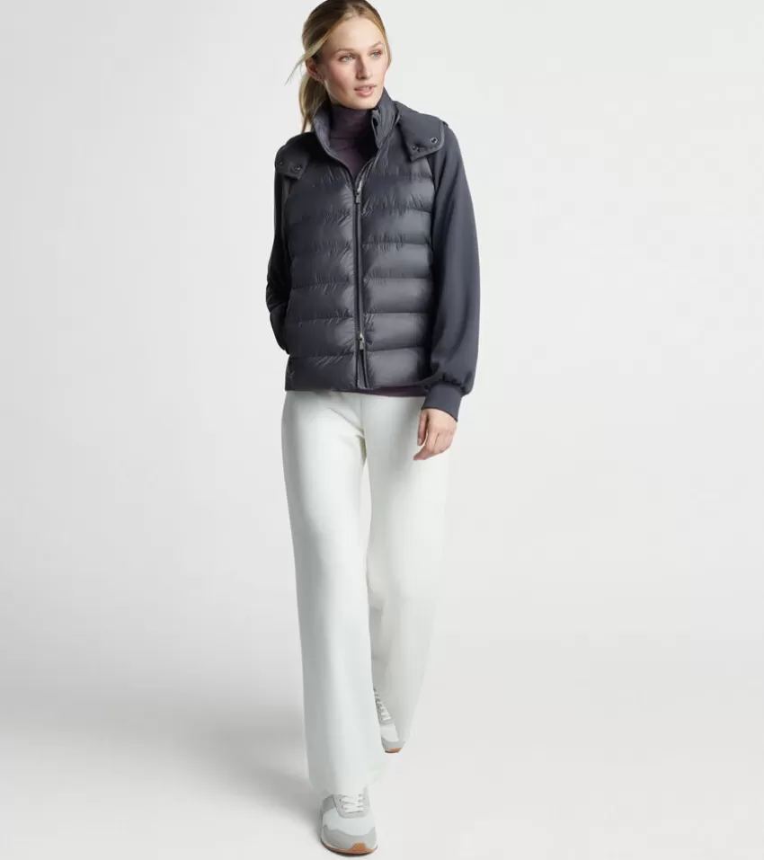 Peter Millar Women's Golf Outerwear^Chiron Hybrid Jacket GRAPHITE