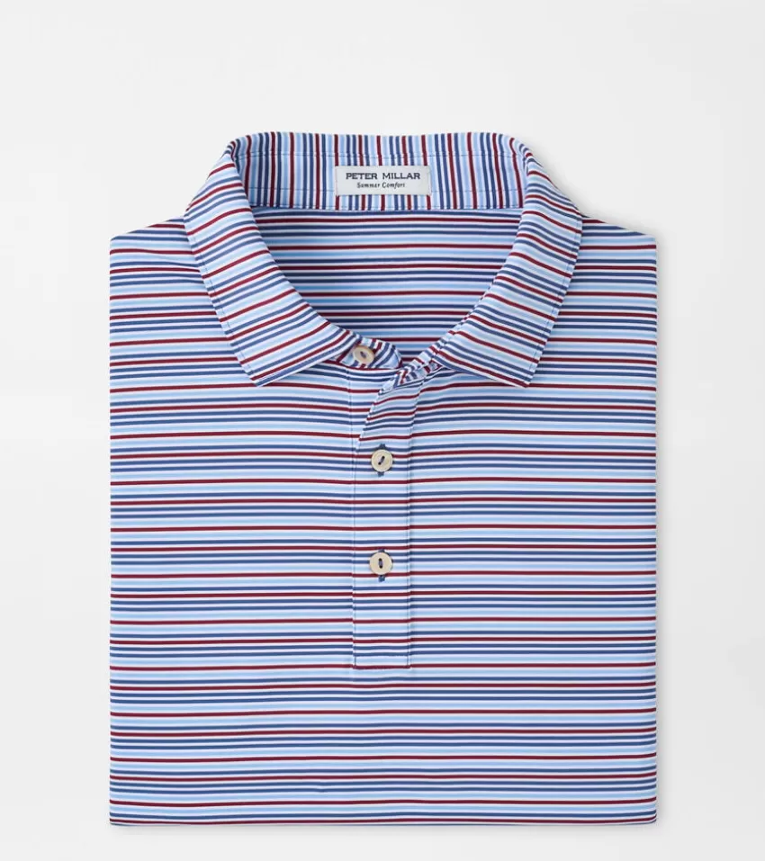 Peter Millar Polos | Polos^Clifton Performance Jersey Polo Seaglass