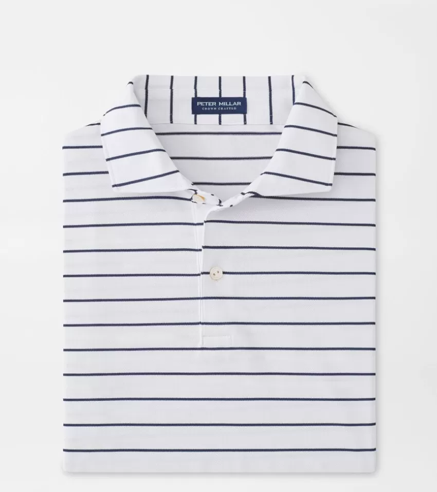 Peter Millar Polos | Polos^Coda Performance Mesh Polo White