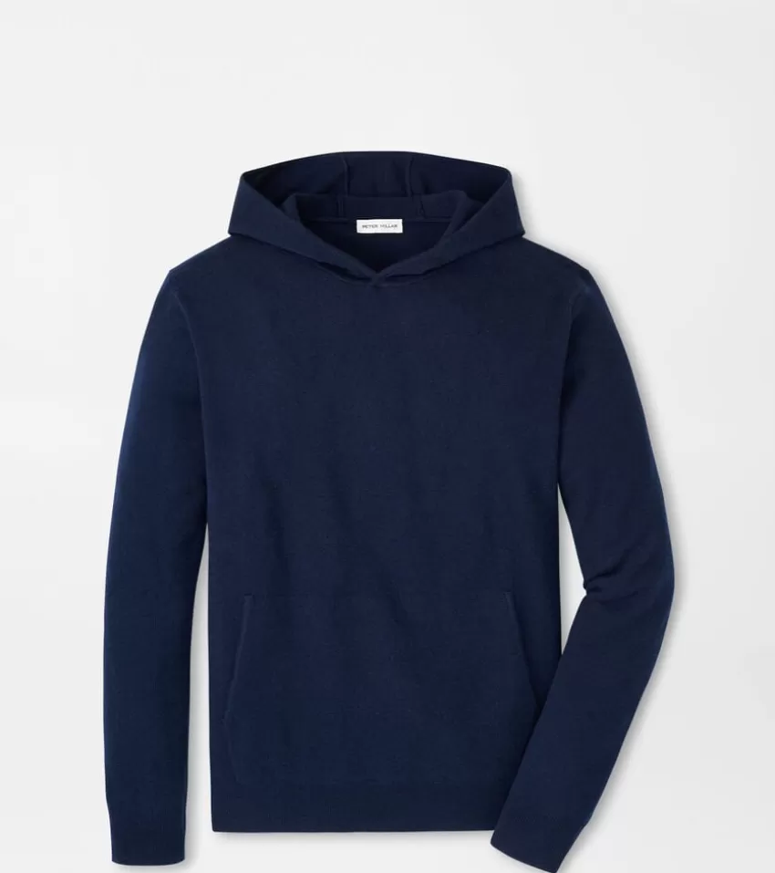 Peter Millar Sweaters | Hoodies^Conway Wool Cashmere Popover Hoodie GaleGrey