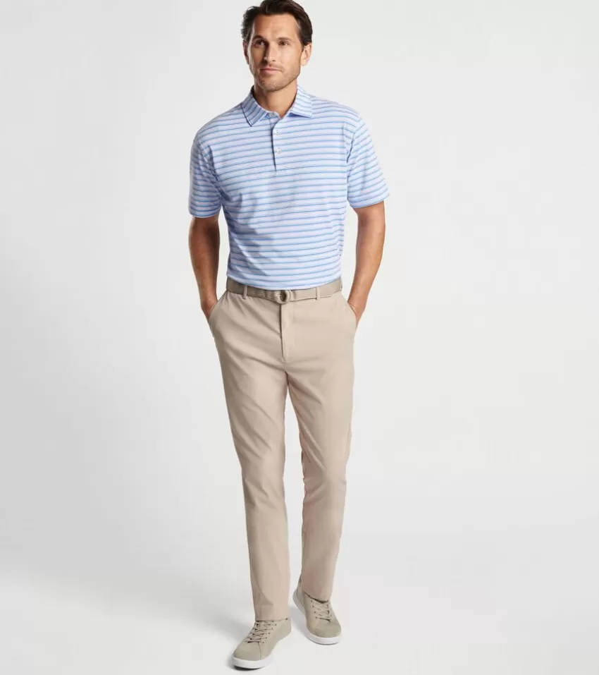 Peter Millar Polos | Polos^Creston Performance Mesh Polo LibertyBlue