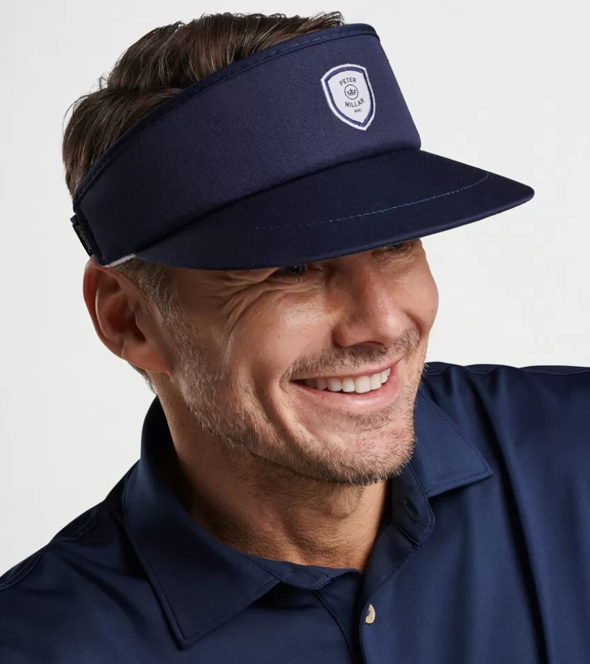 Peter Millar Hats, Gloves & Scarves | Shoes & Accessories^Crown Crest Tour Visor Navy