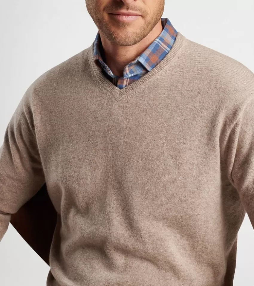 Peter Millar Sweaters^Crown Heritage Cashmere Sweater CottageBlue