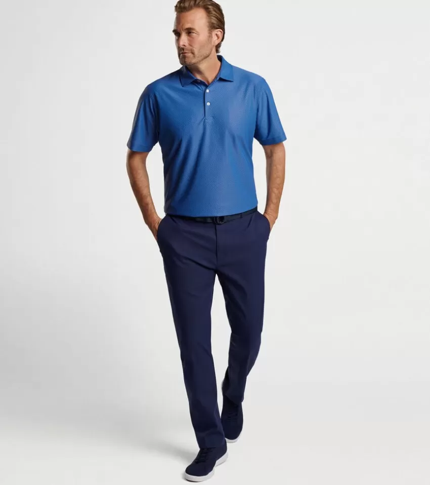 Peter Millar Polos | Polos^Cumberland Geo Performance Mesh Polo SportNavy