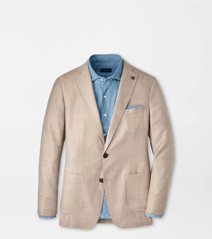 Peter Millar Sport Coats^Cypress Herringbone Soft Jacket SUMMERDUNES