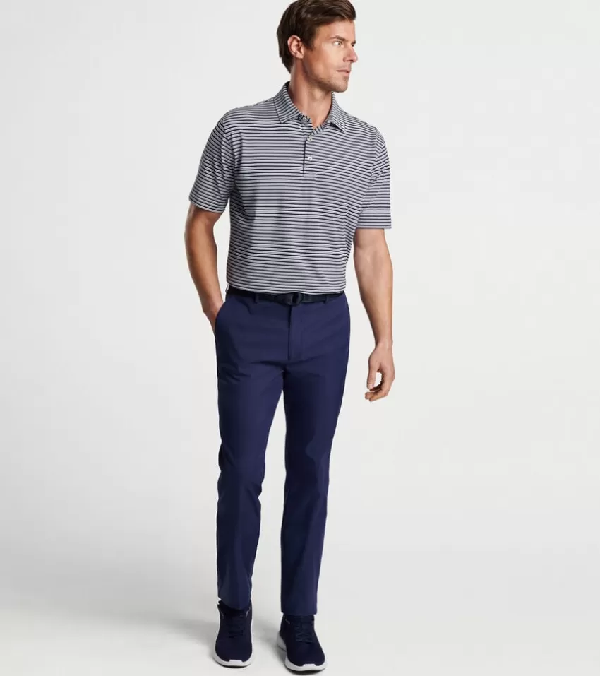 Peter Millar Polos | Polos^Dellroy Performance Mesh Polo CottageBlue