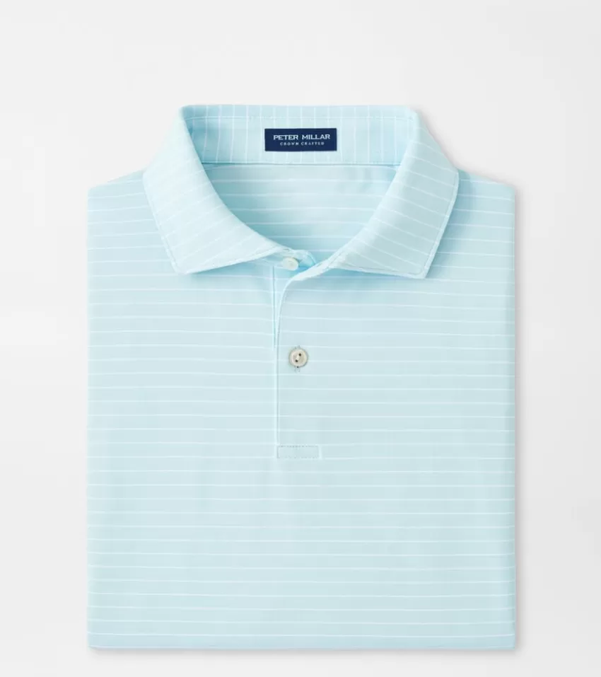 Peter Millar Polos | Polos^Duet Performance Jersey Polo ICEDAQUA