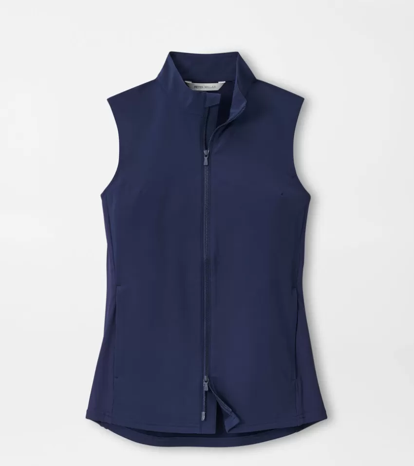 Peter Millar Women's Golf Outerwear^Dunes Vest CORALREEF