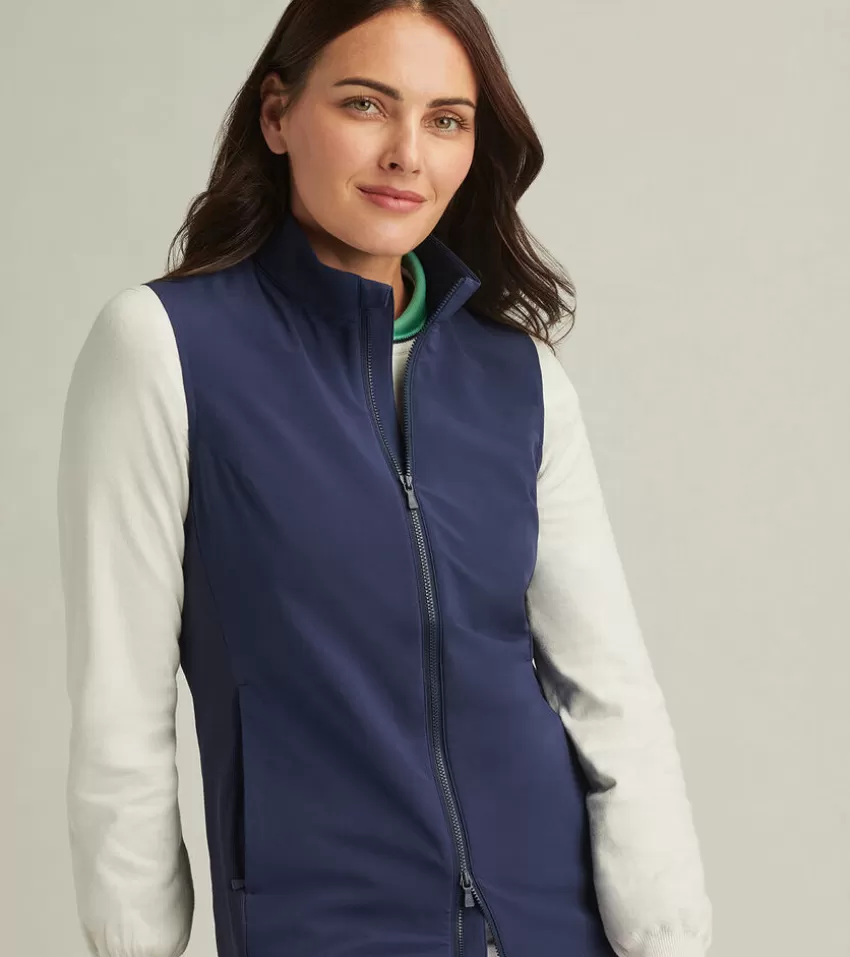 Peter Millar Women's Golf Outerwear^Dunes Vest CORALREEF