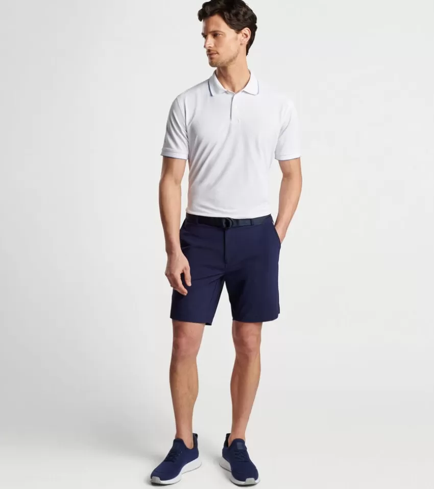 Peter Millar Polos | Polos^Encore Performance Mesh Polo White