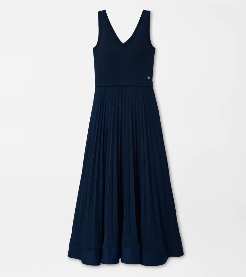 Peter Millar Skorts & Dresses^Eva Pleated Midi Dress Navy