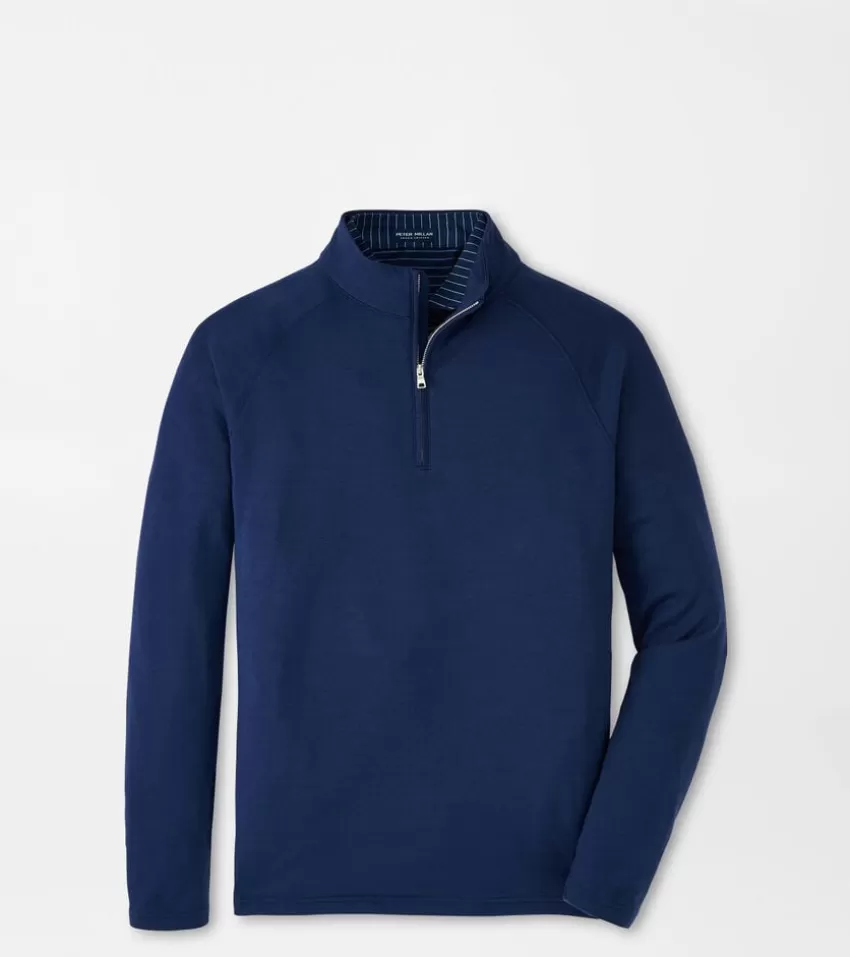 Peter Millar Pullovers | Pullovers^Excursionist Flex Performance Pullover Navy