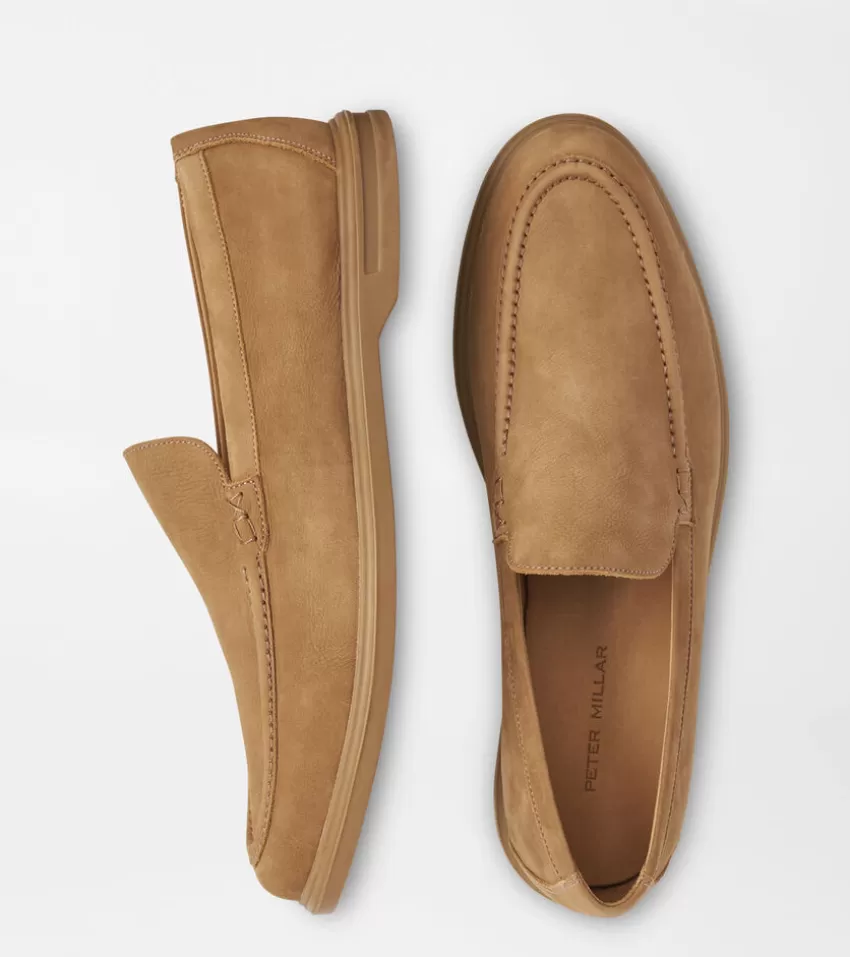 Peter Millar Loafers & Boots^Excursionist Nubuck Venetian Loafer BritishTan