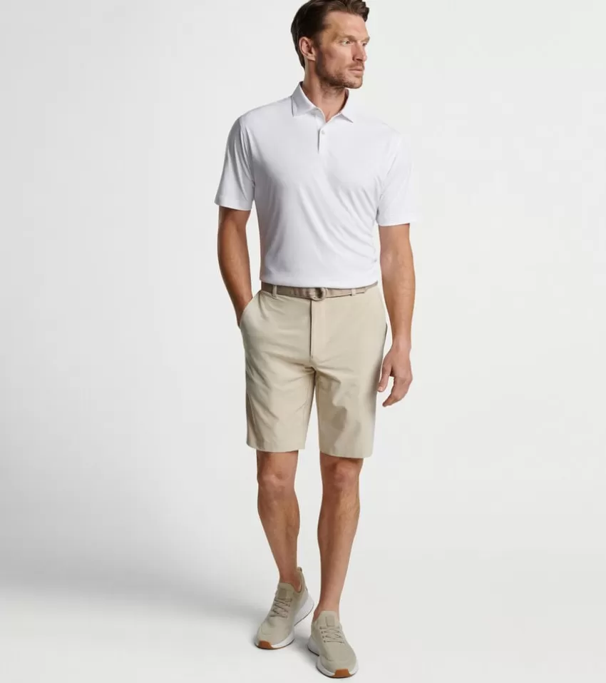 Peter Millar Polos | Polos^Featherweight Performance Mélange Polo Navy