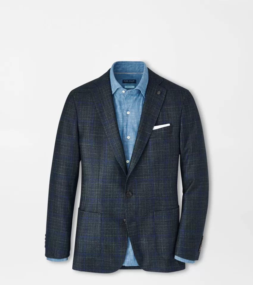 Peter Millar Sport Coats^Findlay Plaid Soft Jacket Lacinato