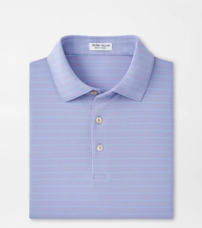 Peter Millar Polos | Polos^Fitz Performance Mesh Polo LavenderFog