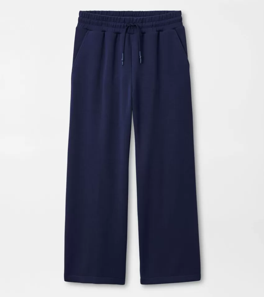 Peter Millar Pants^Flora Knit Cropped Pant Navy