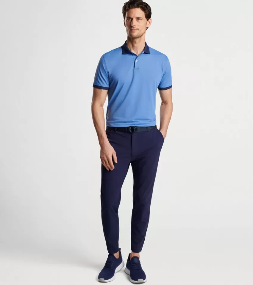 Peter Millar Polos | Polos^Forte Performance Mesh Polo BROOKBLUE