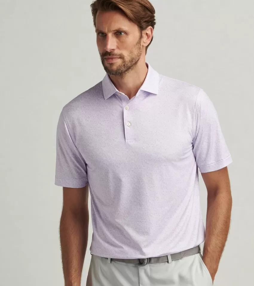 Peter Millar Polos^Getaway Performance Jersey Polo White