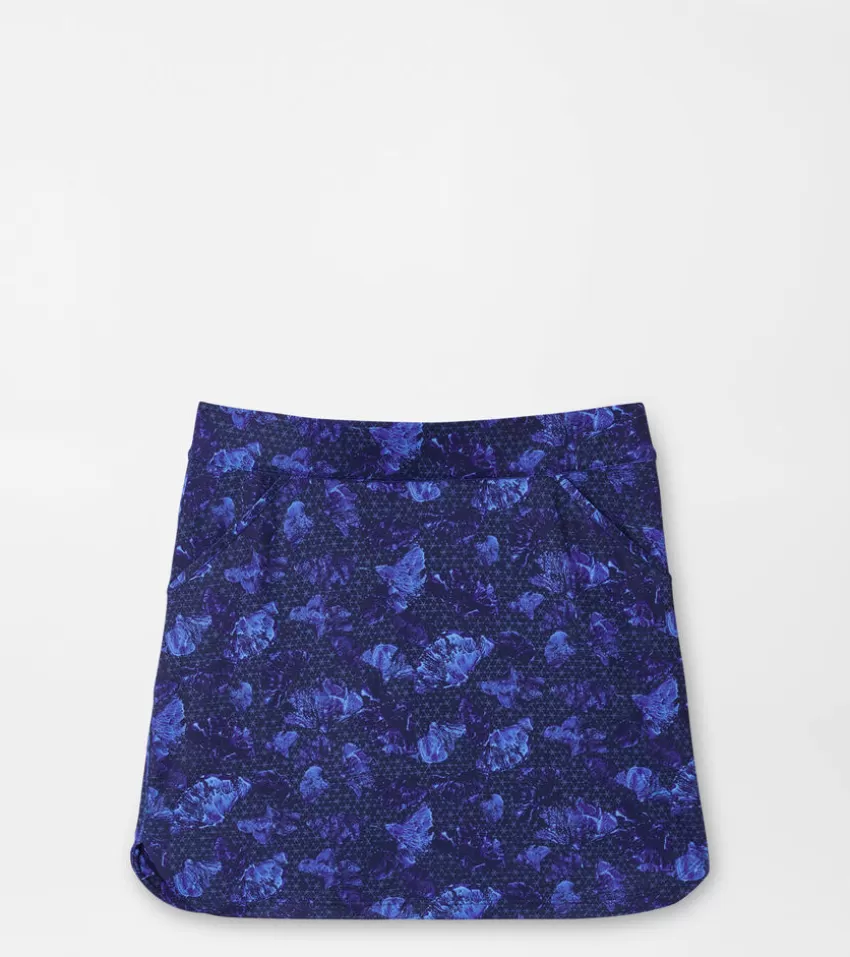 Peter Millar Skorts & Dresses | Women's Golf Bottoms^Ginko Print Alice Petal Hem Skort ABACOBLUE