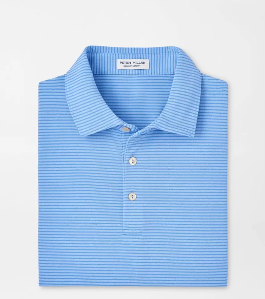 Peter Millar Polos | Polos^Grace Performance Mesh Polo CottageBlue