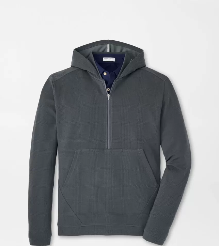 Peter Millar Pullovers | Hoodies^Grid Performance Half-Zip Hoodie Iron