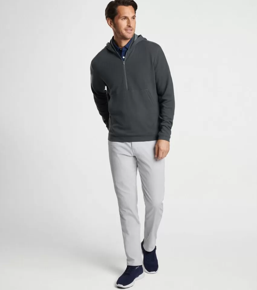 Peter Millar Pullovers | Hoodies^Grid Performance Half-Zip Hoodie Iron