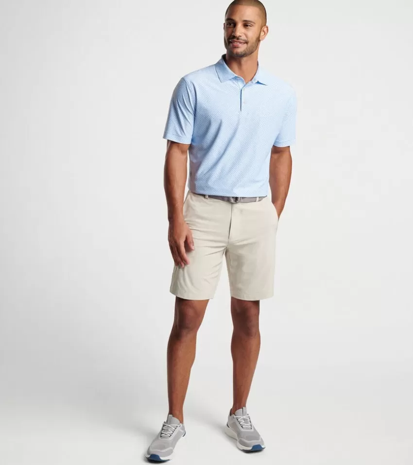 Peter Millar Polos | Polos^Grill and Chill Performance Mesh Polo White