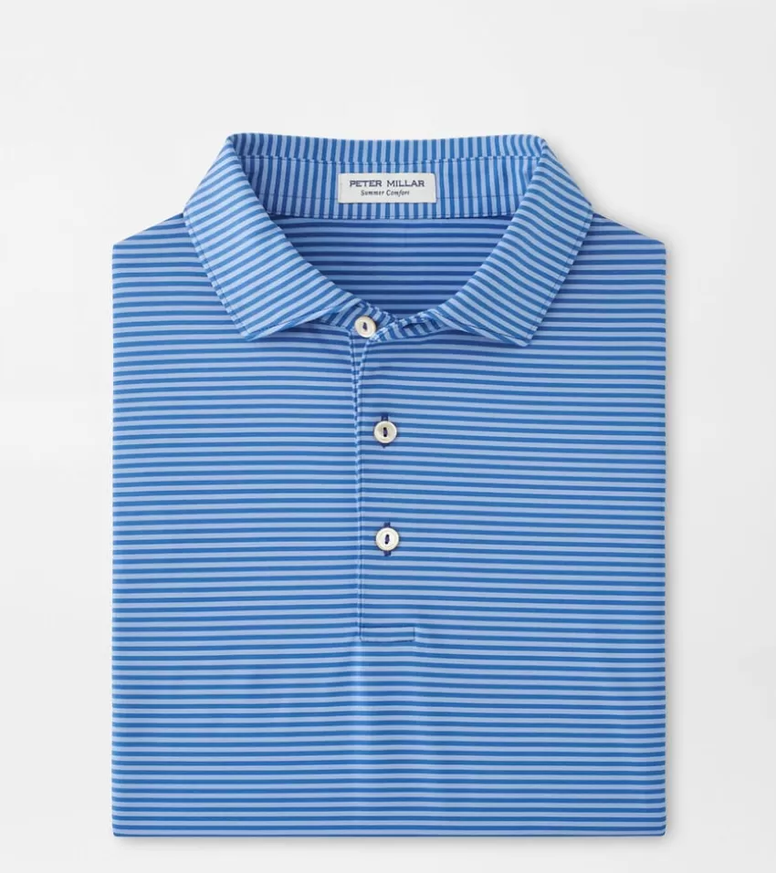 Peter Millar Polos | Polos^Hales Performance Jersey Polo CottageBlue