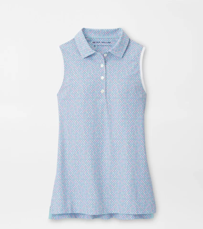 Peter Millar Polos & Shirts | Polos & Shirts^In A Pickle Ball Banded Sport Mesh Sleeveless Button Polo Multi