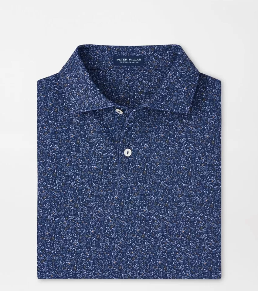 Peter Millar Polos | Polos^Infusions Performance Jersey Polo BlueFrost