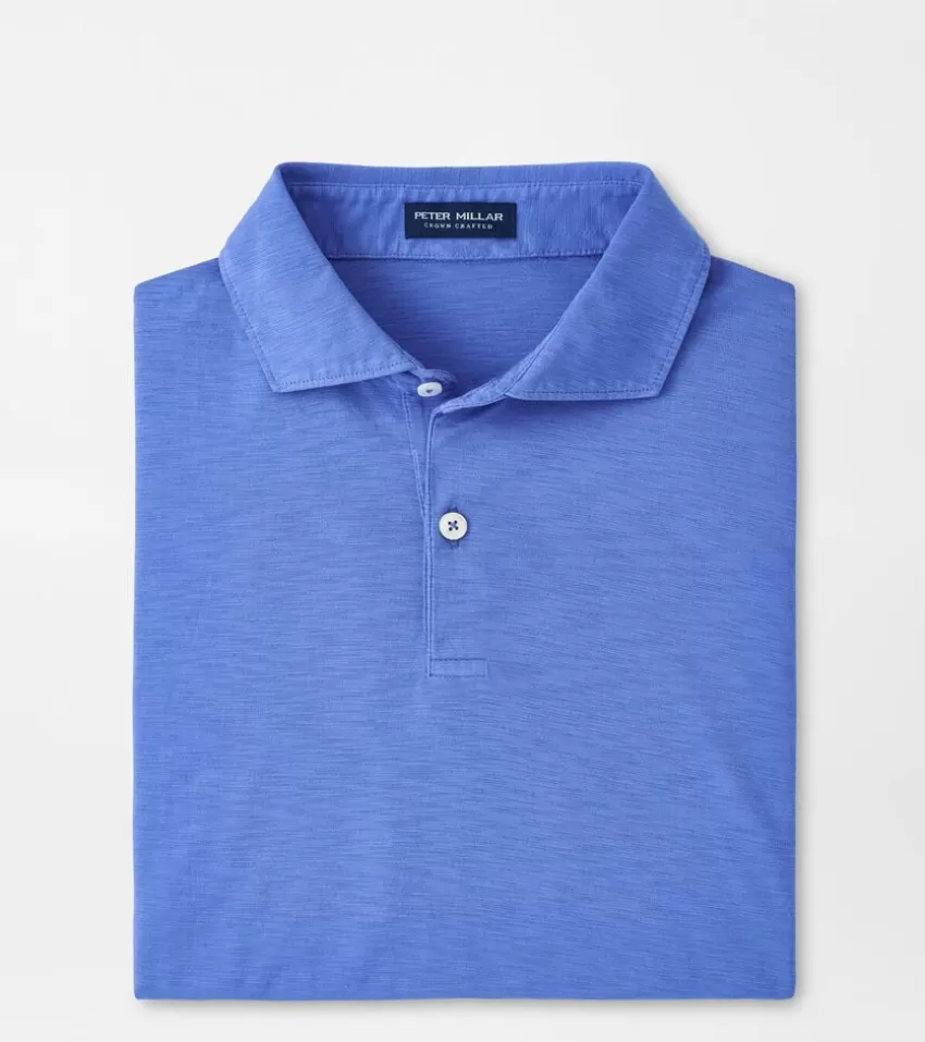 Peter Millar Polos^Journeyman Short Sleeve Polo BlueFrost