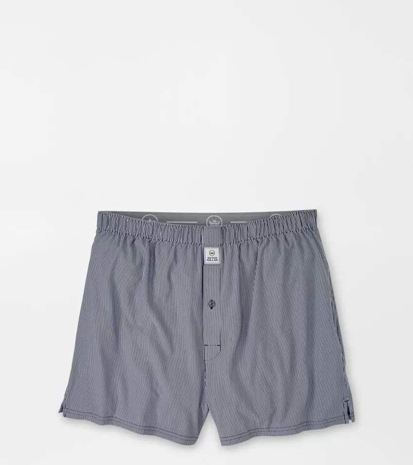 Peter Millar Boxers^Jubilee Performance Boxer Navy